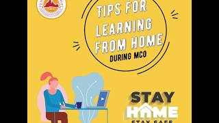 Tips Learning From Home During MCO