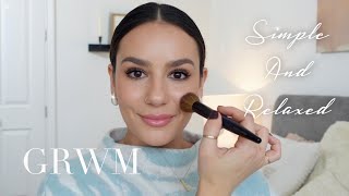 GRWM: SIMPLE AND GLOWY EVERYDAY MAKEUP : First Makeup Of The Year || Tania B Wells