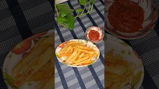 French Fries Recipe 🍟 | Homemade Crispy Perfect French Fries Recipe | #shorts #recipe #viral #french