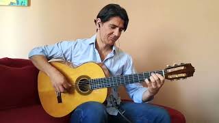 Colombiana - part 1  (Arcángel Fernandez 1964 flamenco guitar)