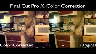 Final Cut Pro X: Color Correction