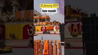 Ram Mandir Ayodhya 🙏🧡|Pran Pratishtha #ramaayenge #shortsfeed #youtubeshorts #trendingshorts