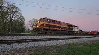 5/5/2024 Rail Train with  KCSM 4675 @TrainswithAndy