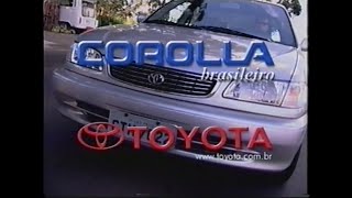 Propaganda do Toyota Corolla - Fevereiro de 2001