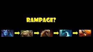 Dota 2 Instant Rampage?