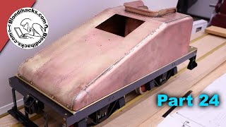 Finishing the Tender Tank - Pennsylvania A3 Switcher, Part 24