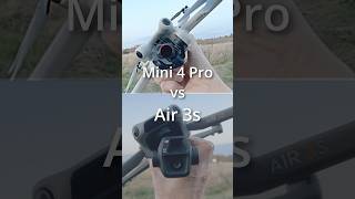 🔥Crazy Sport Mode: DJI Mini 4 Pro vs New Air 3s! 🚀#dji #drone