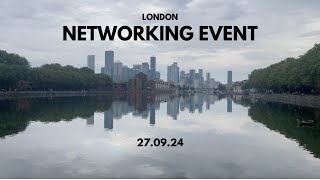 A September networking event in London