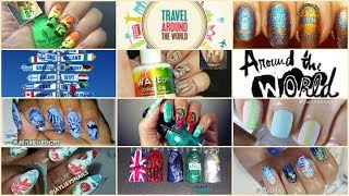 Youtubers Nail stamping weekly collabs | Around the world collab | Bundle Monster