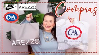 COMPRAS NA C&A, AREZZO, NIKE  e mais | URSULA ANDRESS