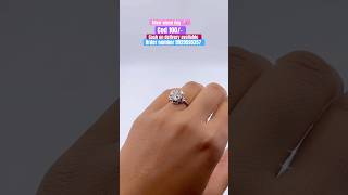 Beautiful silver ring with 67% discount 🌸✨#youtubeshorts #viralvideo #ytshorts