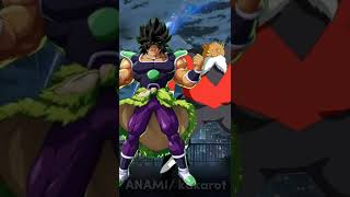 Broly vs Universe 11#shorts #demonslayer #dbd