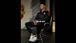 Ronaldo advice to young man!!! #motivation #interview #athlete #ronaldo