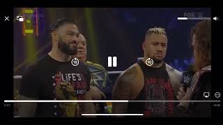 Roman reigns and Sami zayn short segment