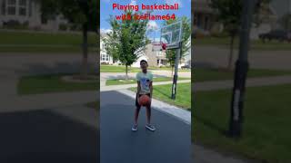 Playing Basketball! ft. IceFlame64!