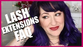 Lash Extensions - The Process and What You Need To Know! Plus some Kitty ASMR