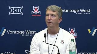 Arizona Football Press Conference