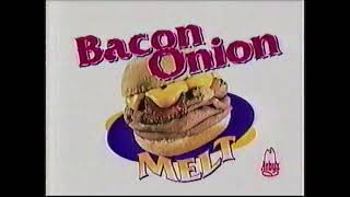 2001 Arbys Bacon Onion Melt commercial