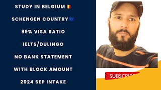 Study in Belgium 2024-2025//How to get Visa for Belgium