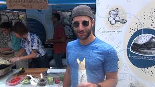 tasteimonial on Manoushe from new Lebanese Immigrant - new to Kensington Market - " its super fresh"