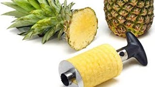 How to use pineapple slicer| Easy way to cut pineapple by slicer | pineapple cutter| | #shorts