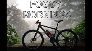 Baguio Foggy Morning Cycling (Epic Fail at the end)