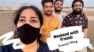 Weekend with friends | Seeb Sea Sight| MuscatOman |Tulu Hindi Vlog| Travel vlog| Evening Sunset |