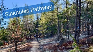 A Hike Along The Sinkholes Pathway / Presque Isle County, Michigan