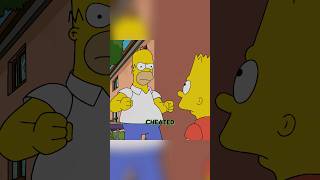 Bart manipulates the race #simpsons #simpsonsclips #thesimpsons