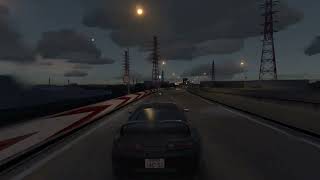 Supra - Rainy Weather in Night || Assetto Corsa