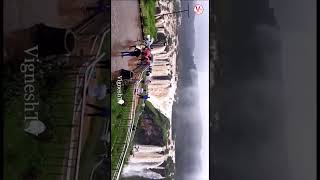 water fallls # #waterfalls #water #waterpark #watersounds #villagelife #shotsviral #shots #vigneshtv