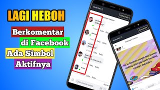 Cara membuat simbol aktif pada komentar facebook