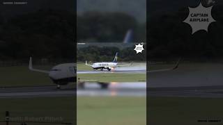 B737 Ryanair Engine Failure on Takeoff #shorts #aviation #airport #mayday #atc