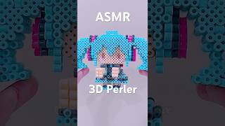 ASMR in making 3D Perler - Miku Anime