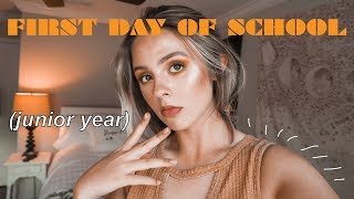 GRWM FIRST DAY OF HIGHSCHOOL (VLOG STYLE!) | Liv Markley