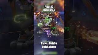 Cyno and Baizhu Quickbloom Spiral Abyss Floor 12 Chamber 2 | Genshin Impact