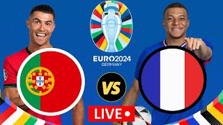 PORTUGAL vs FRANCE Euro 2024 Livestream