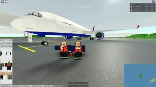 PTFS Test Update w/ Orange | Marshalling! (Pilot Training Flight Simulator ROBLOX)