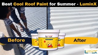 Sitework - LuminX: Cool Roof Paint #coolroofpaint #coolroof #summer #solarreflectivepaint