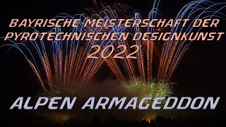 Bayrische Meisterschaft der pyrotechnischen Designkunst 2022 | Alpen Armageddon | Gewinner