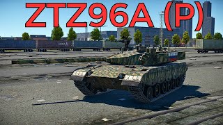 تجربة دبابات الصيني في وار ثاندر ZTZ96A (P) gameplay tanks