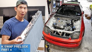 Installing the Ultimate K Swap Radiator - 5th Gen Prelude