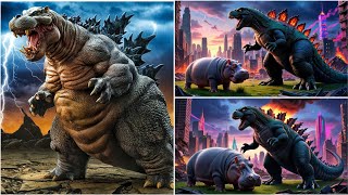 Amazing Animal Fusion Hybrid: Godzilla Hybrid with Other Animal Species!