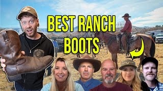 What Boots to Wear on a Ranch: Cowboys and Cowgirls TELL ALL!