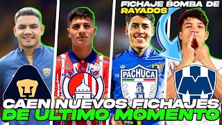 FICHAJES DE ULTIMA HORA ¡OLIVER TORRES A RAYADOS! TORO FERNANDEZ A PUMAS DITTA CRUZ AZUL