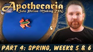 Apothecaria: Solo Potion-Making RPG, Part 4: Realityquake!