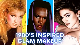 1980's Makeup Tutorial💄 | Grace Jones, Cindy Lauper, Madonna Makeup