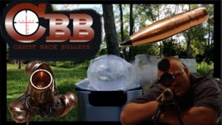 Ballistics gel hunting vs match bullets episode 30 - Cavity Back Bullets