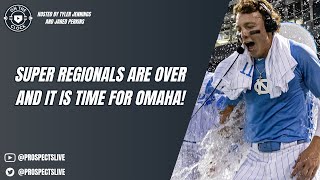 On The Clock: NCAA Super Regionals Conclude and It's Time for Omaha!