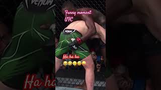 Funny moment in UFC #fighting #comedy #funny #funnyvideo #shorts #shortvideo